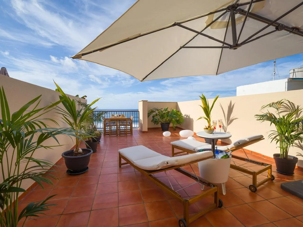 Giraud II - Secluded Beachfront Duplex Santa Maria de Guia de Gran Canaria Daire