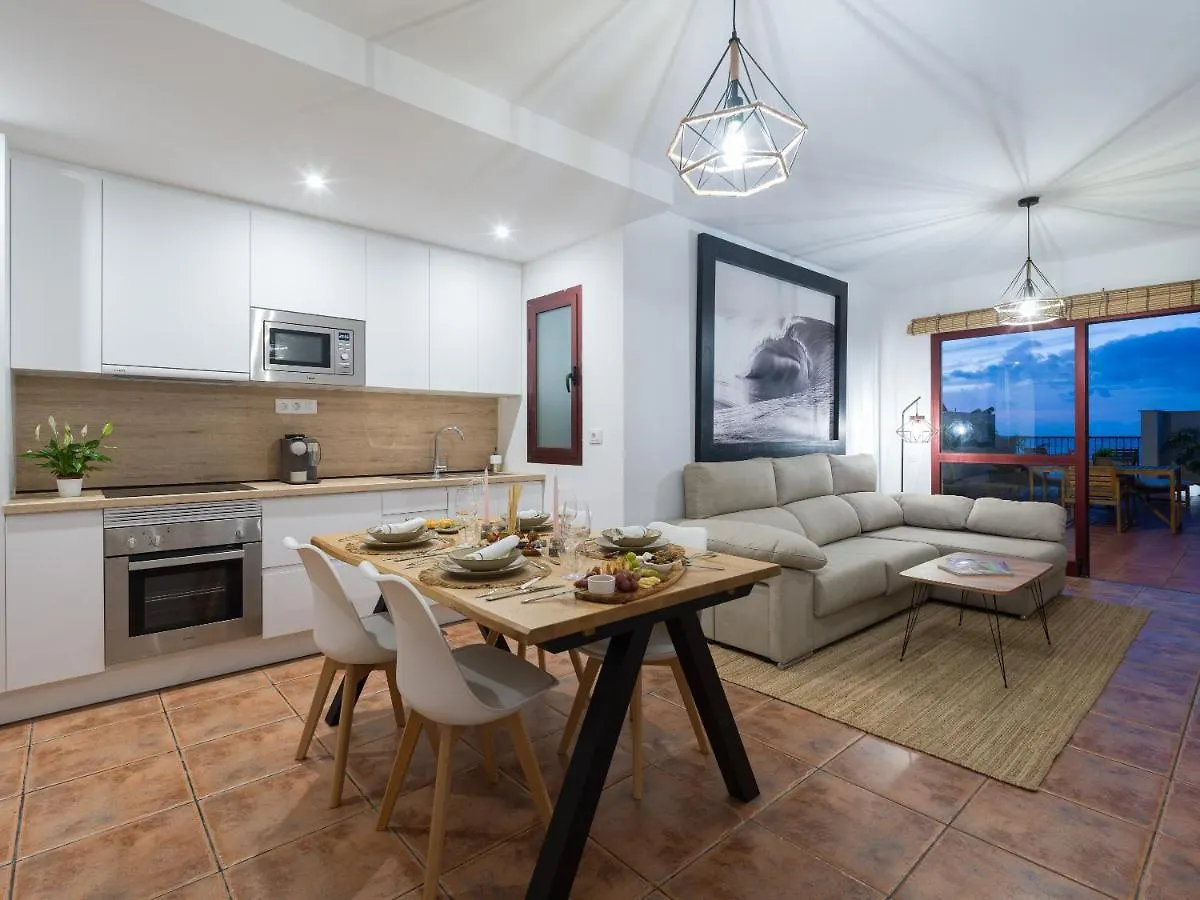Giraud II - Secluded Beachfront Duplex Santa Maria de Guia de Gran Canaria Apartment